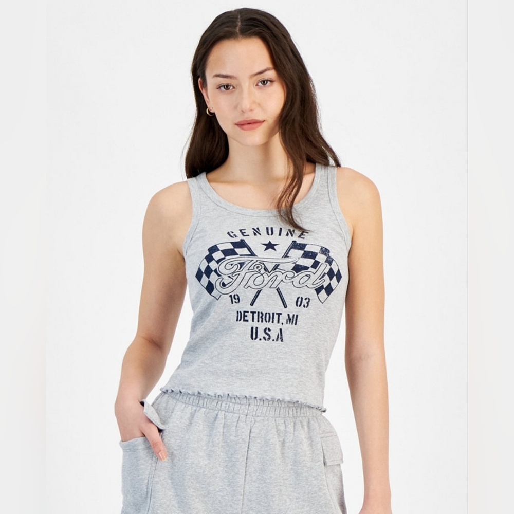 NWT Ford crop tank top Large XL